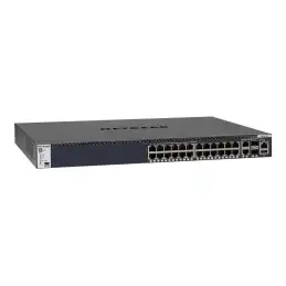 Switch manageable ProSAFE M4300-28GSwitch Manageable Stackable avec 24x1G et 4x10G incluant 2x10GBA... (GSM4328S-100NES)_1